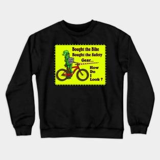 Safe Biking Crewneck Sweatshirt